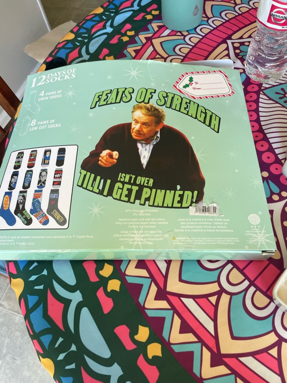 Seinfeld, 12 pairs of socks